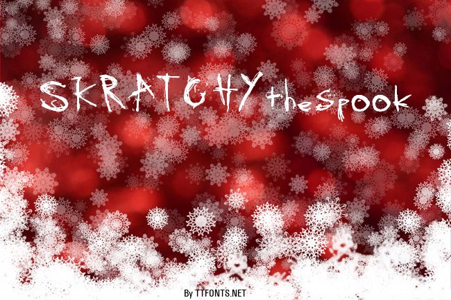 SKRATCHYthespook example