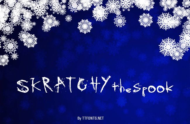 SKRATCHYthespook example