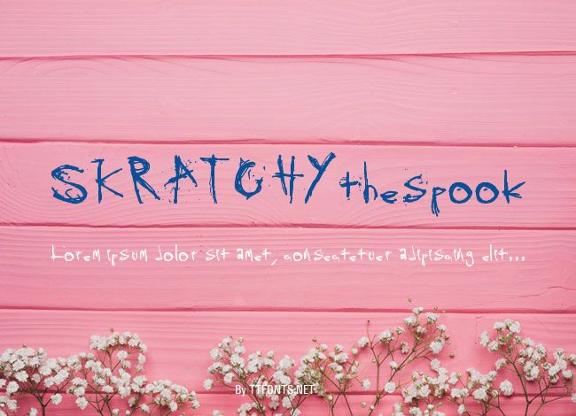 SKRATCHYthespook example