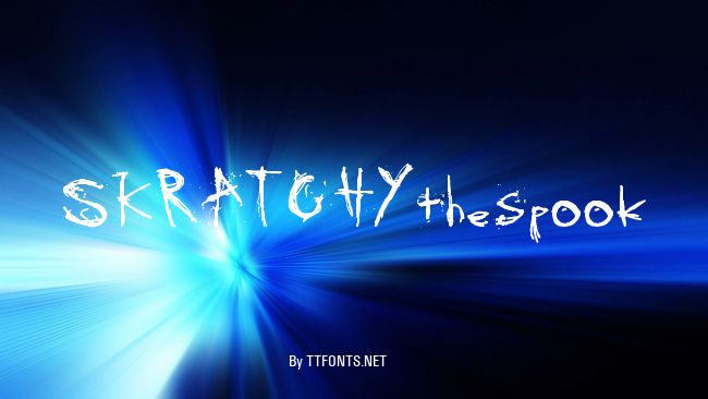 SKRATCHYthespook example