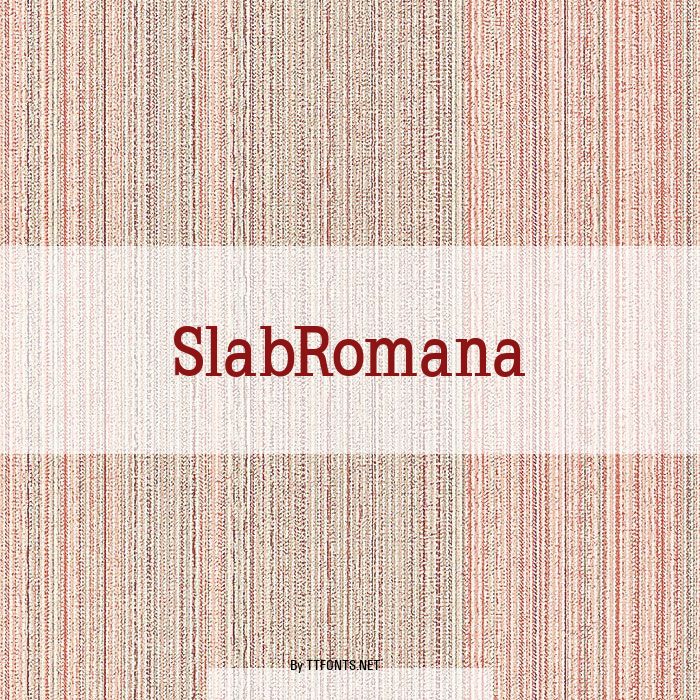 SlabRomana example