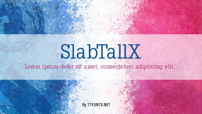 SlabTallX example