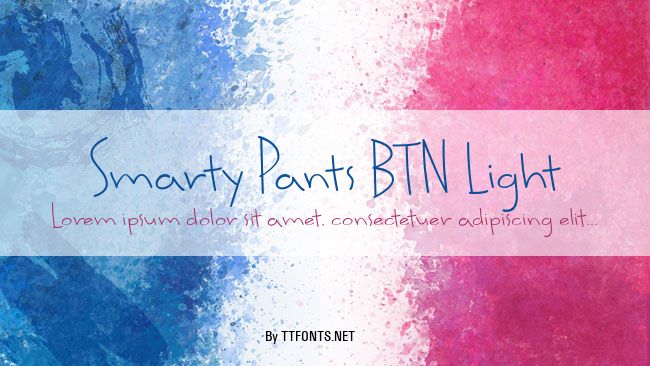 Smarty Pants BTN Light example