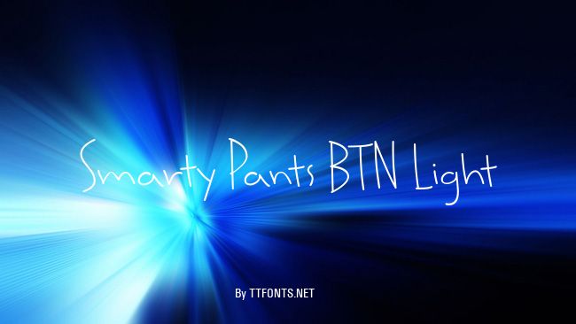Smarty Pants BTN Light example