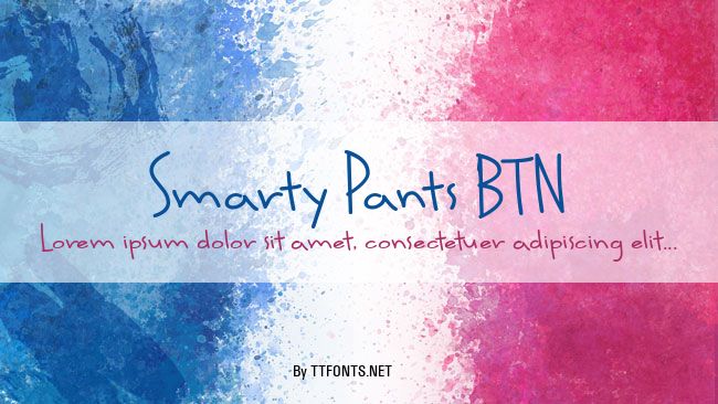 Smarty Pants BTN example