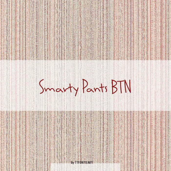 Smarty Pants BTN example