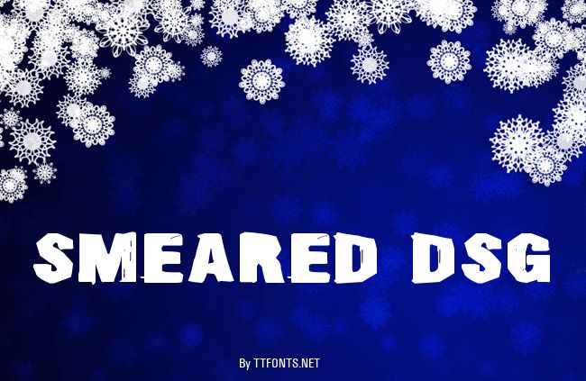 Smeared DSG example