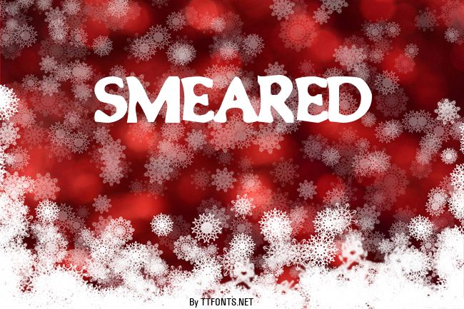 Smeared example