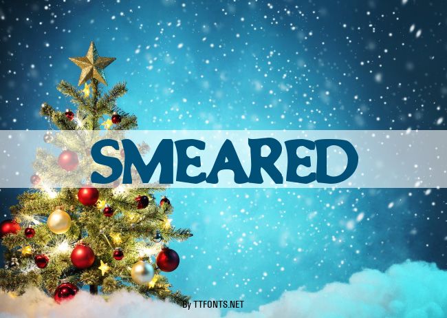 Smeared example