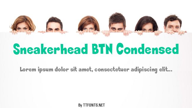 Sneakerhead BTN Condensed example