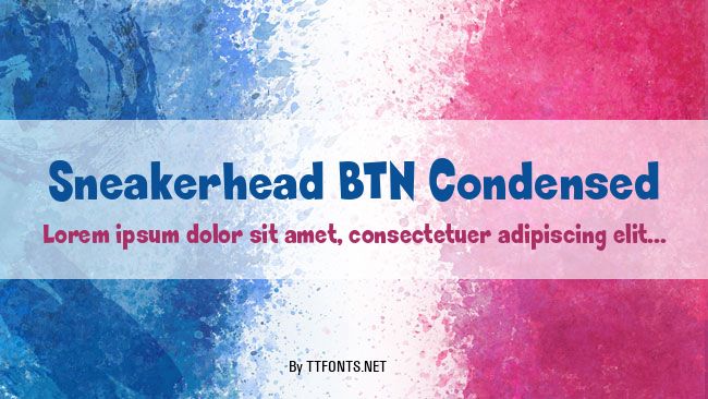 Sneakerhead BTN Condensed example