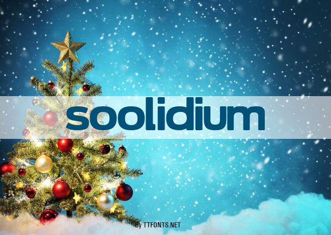 Soolidium example