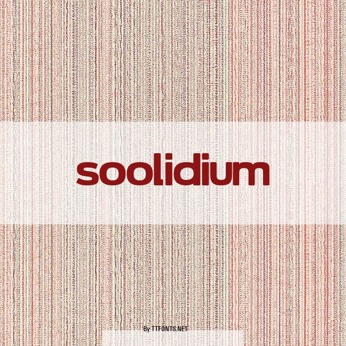 Soolidium example