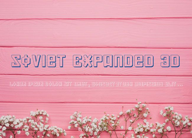 Soviet Expanded 3D example