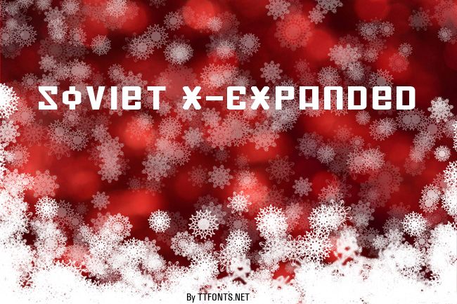 Soviet X-Expanded example