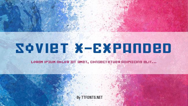 Soviet X-Expanded example