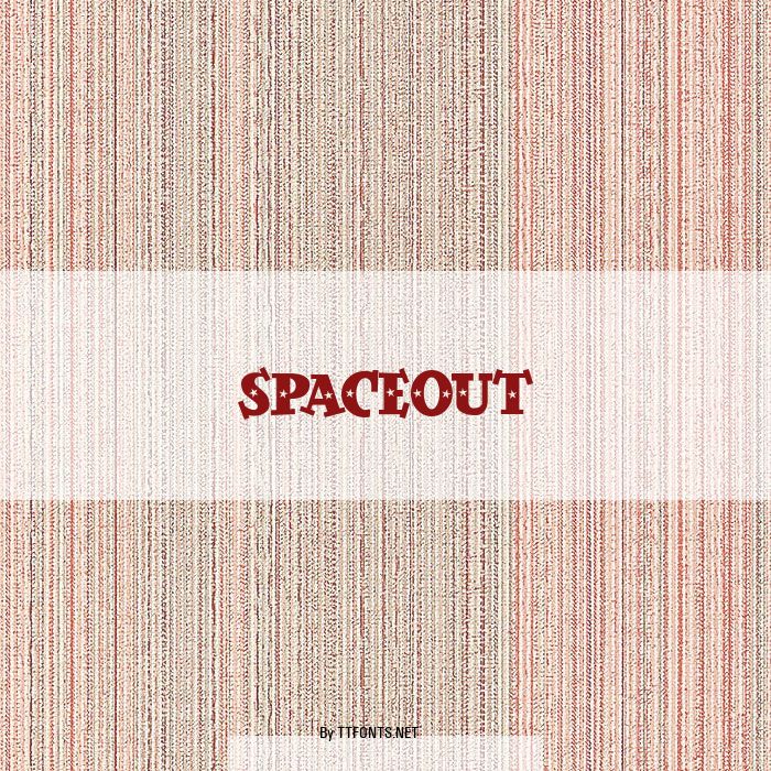 SpaceOut example