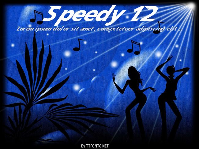 Speedy 12 example