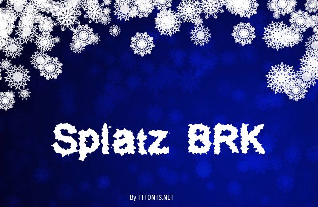 Splatz BRK example