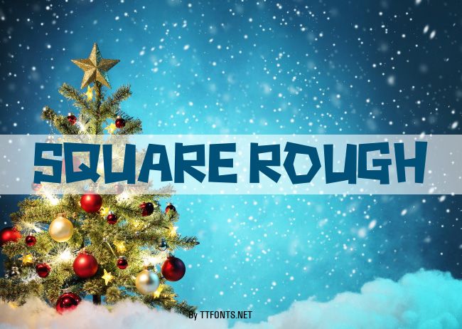 Square rough example