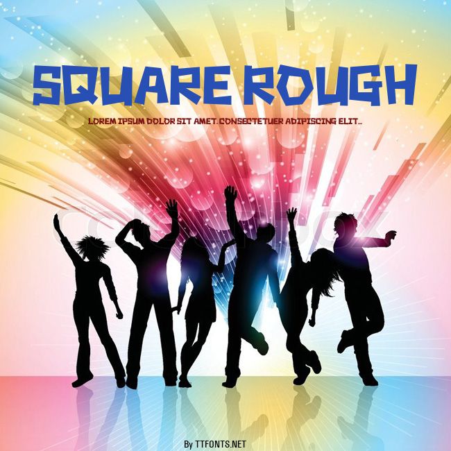 Square rough example