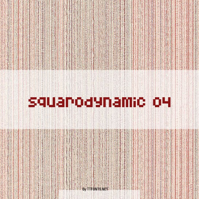 Squarodynamic 04 example