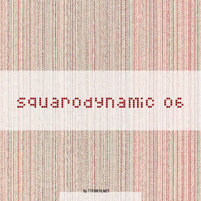Squarodynamic 06 example