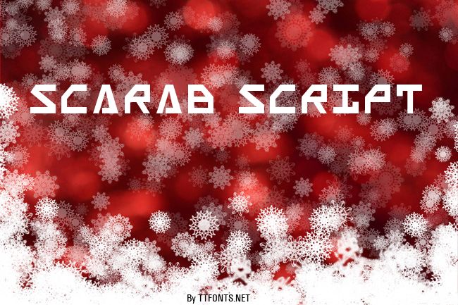 Scarab Script example
