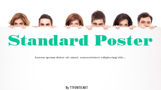 Standard Poster example