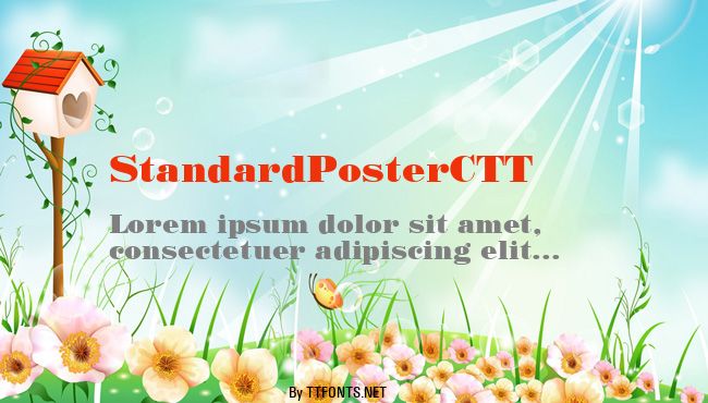 StandardPosterCTT example