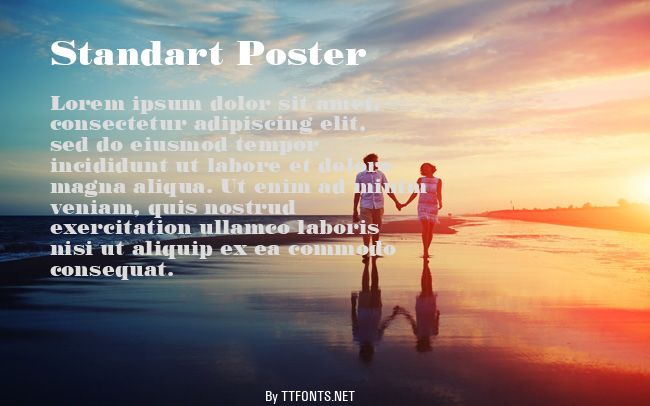 Standart Poster example