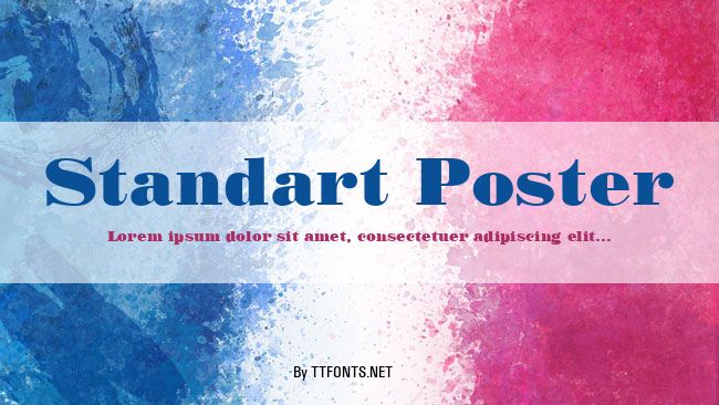 Standart Poster example