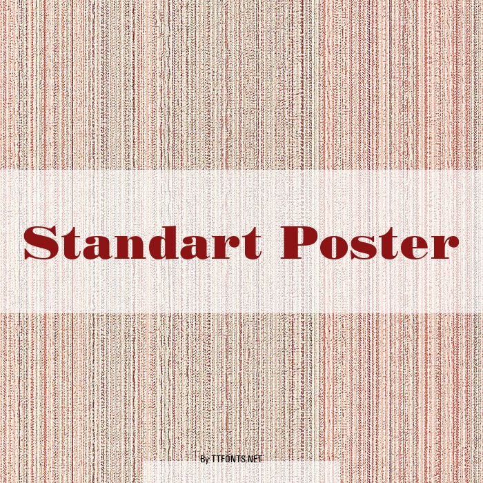 Standart Poster example