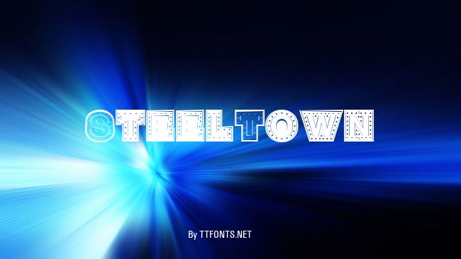 SteelTown example
