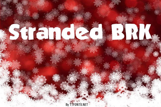 Stranded BRK example