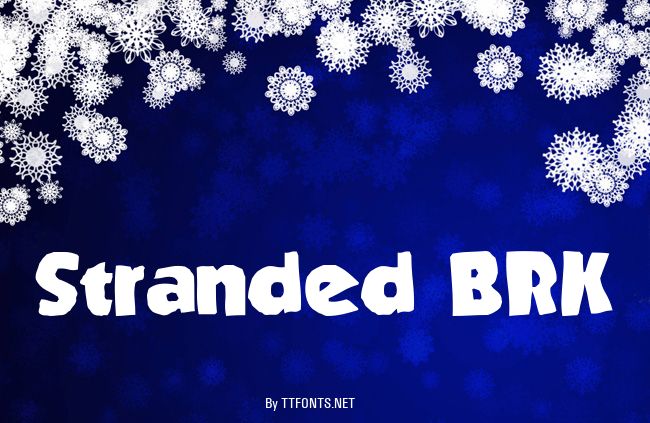 Stranded BRK example