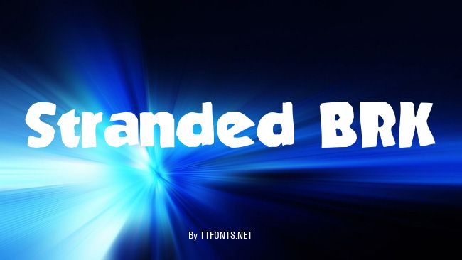 Stranded BRK example