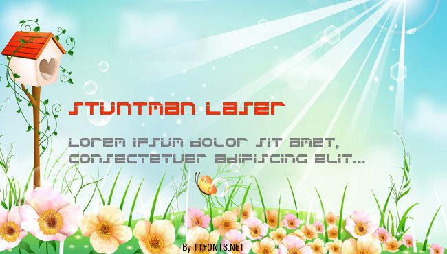 Stuntman Laser example