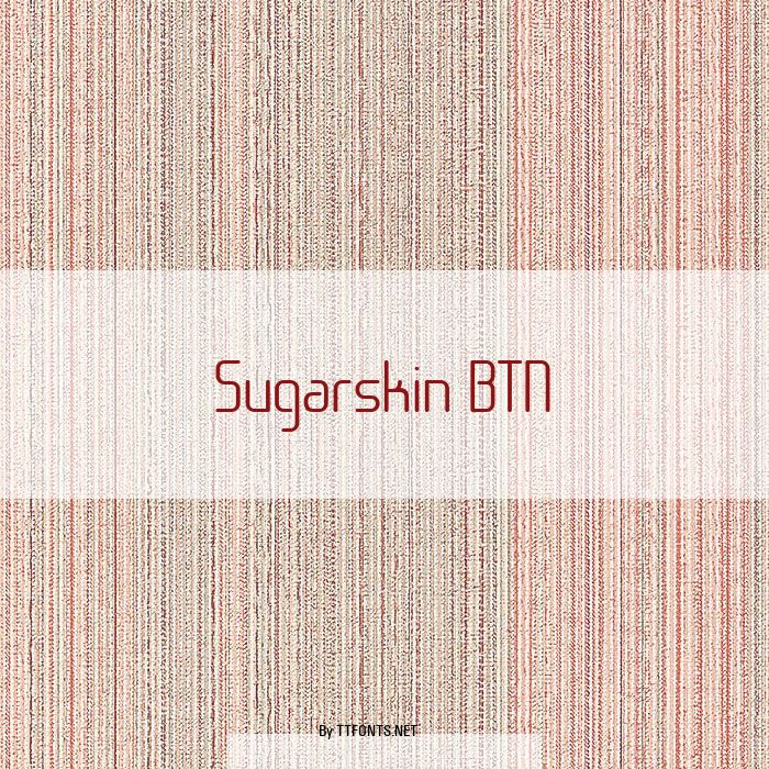 Sugarskin BTN example