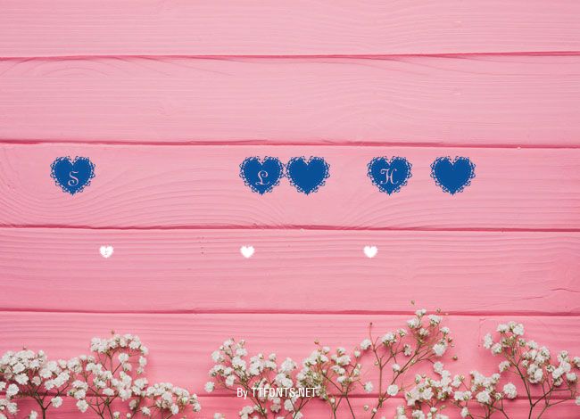 Summer's LaceHearts example