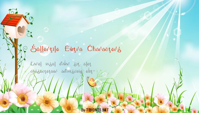Summertime Extra Characters example