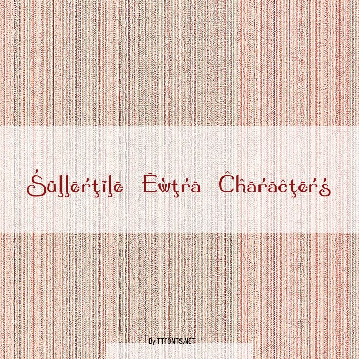 Summertime Extra Characters example