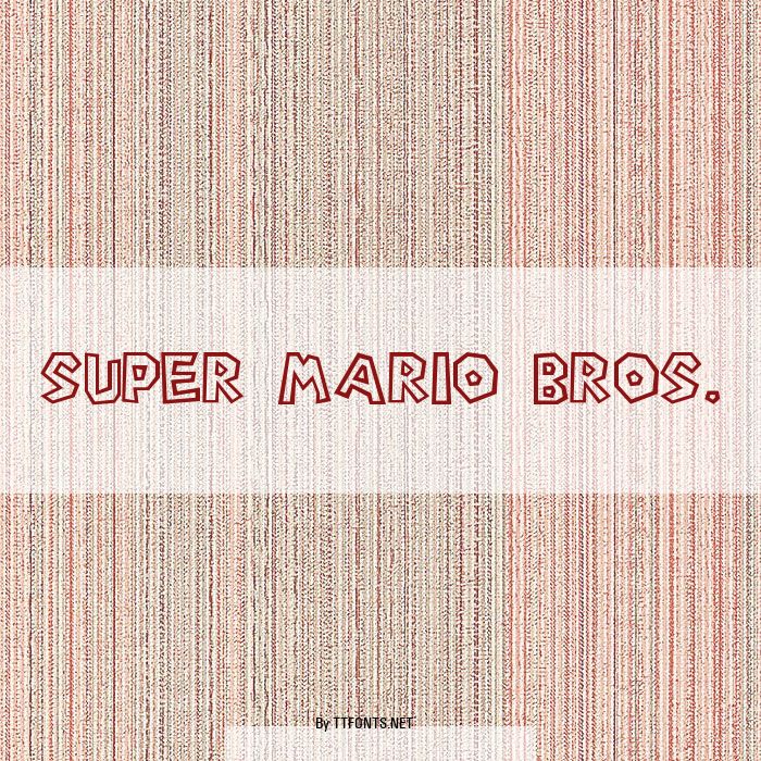 Super Mario Bros. example