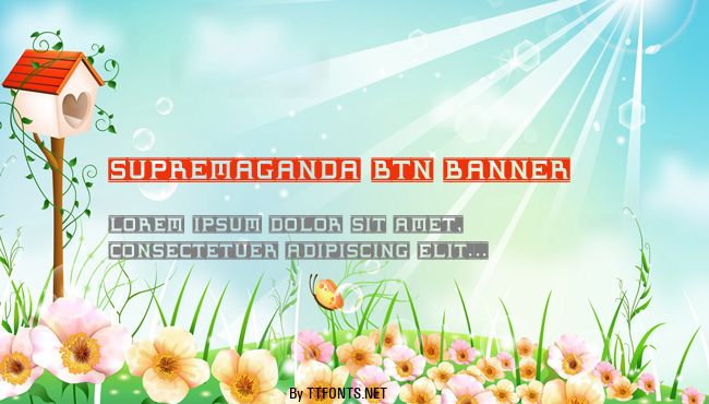 Supremaganda BTN Banner example