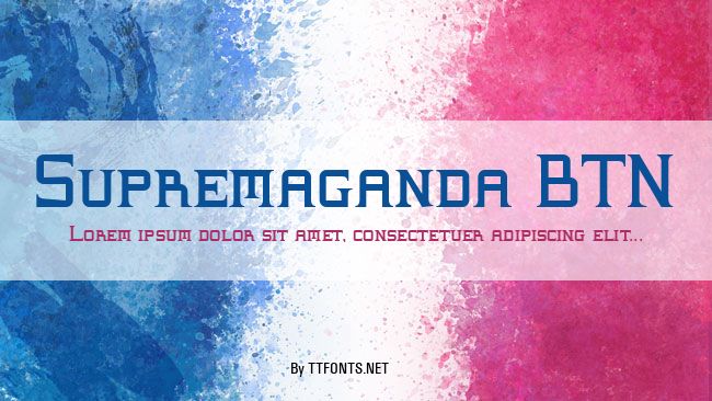 Supremaganda BTN example