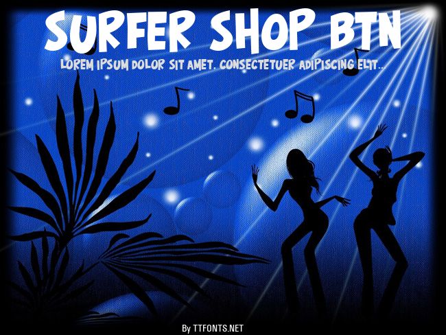 Surfer Shop BTN example