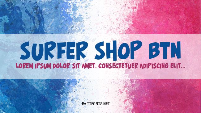 Surfer Shop BTN example