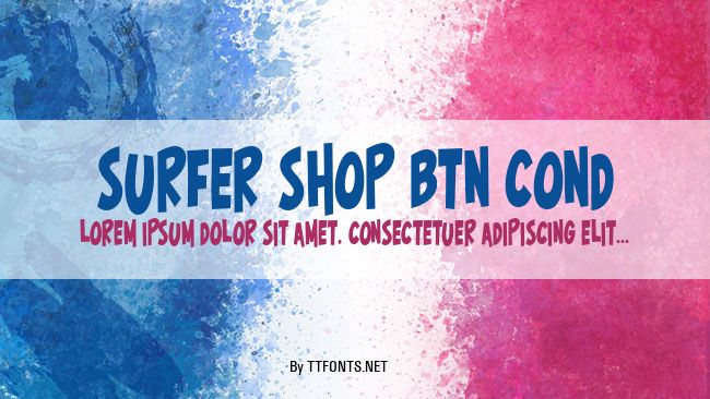 Surfer Shop BTN Cond example