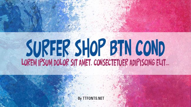 Surfer Shop BTN Cond example
