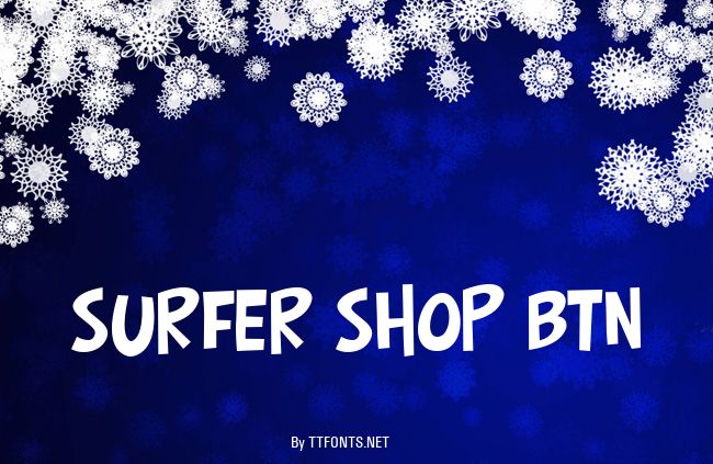 Surfer Shop BTN example